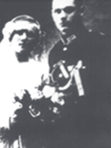 Florian Adamski z żoną Ludwiką