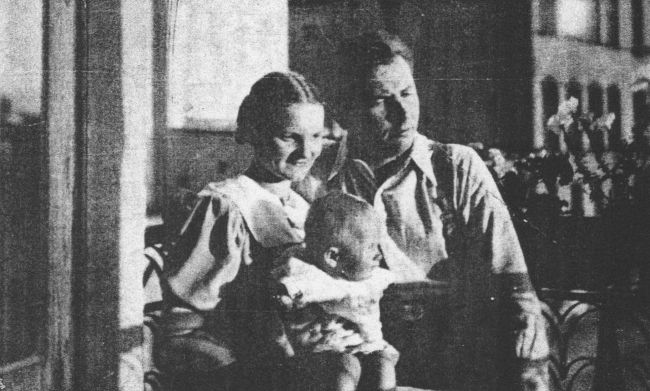 Bogdan Andrzejewski z rodziną