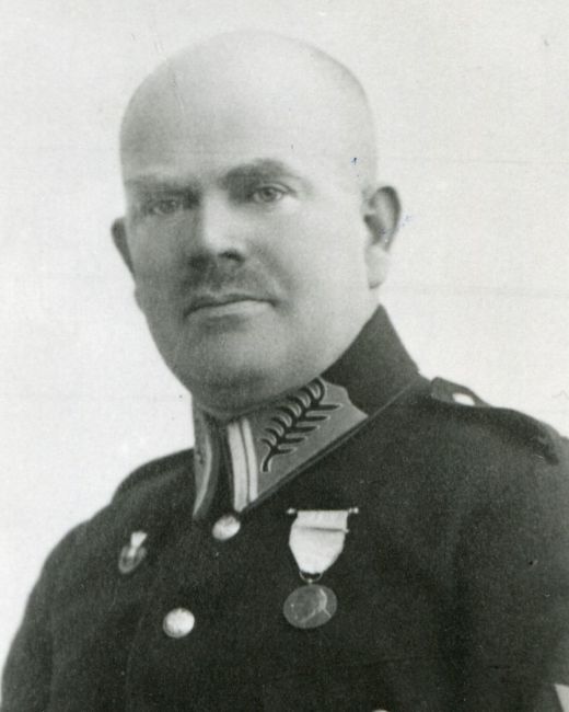 Ludwik Andrzejewski w mundurze