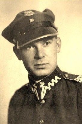 Marian Badeński w mundurze