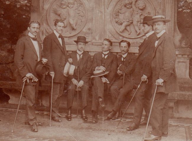 Jan Bajoński w okresie studiów