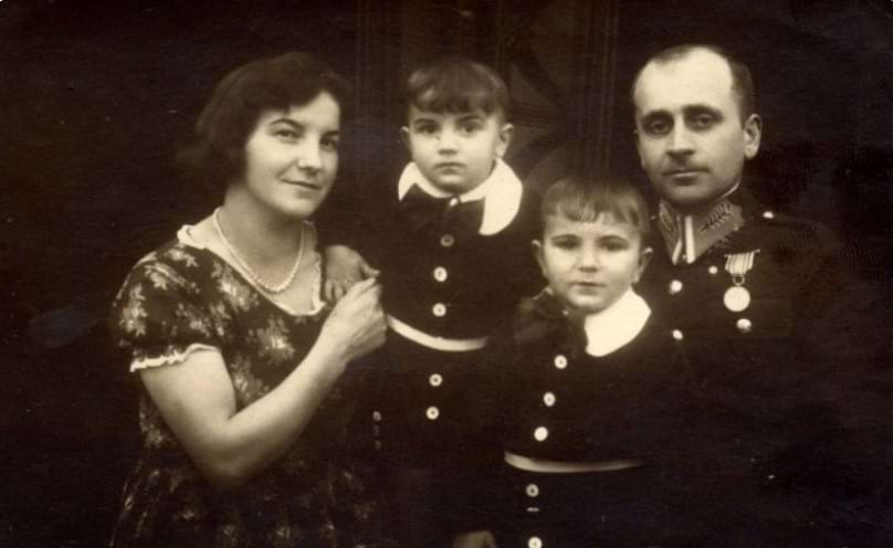 Czesław Brzeg z rodziną 1934 rok