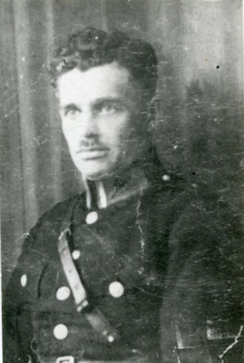 Stanisław Butler w mundurze post. PP. 