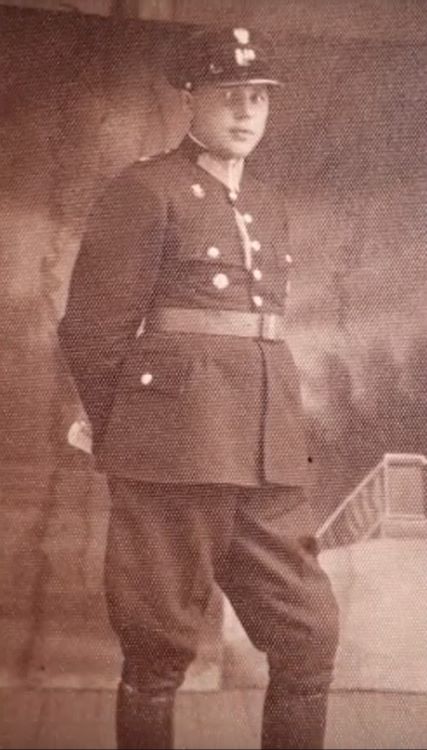 Tadeusz Cabajewski - starszy posterunkowy.