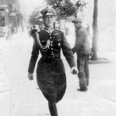 Bronisław Ciosański, jako adiutant.