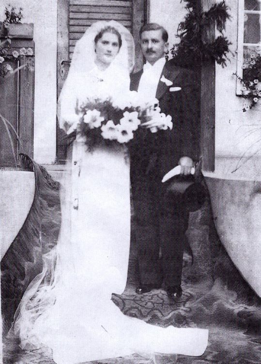 Marceli Dajewski, ślub z Janiną Mielcarek