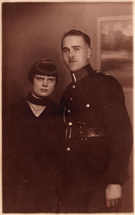 Jan i Anna Dominiczakowie (1938).