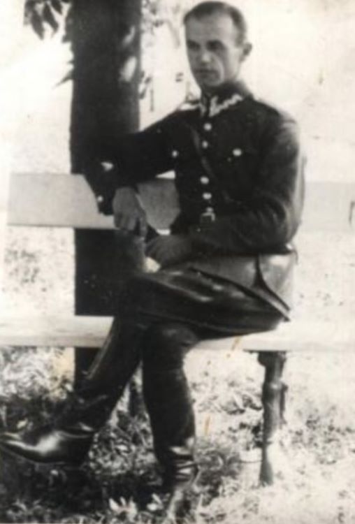 Stanisław Donaj w mundurze.