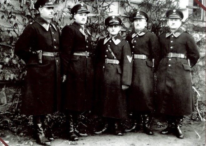 Zdjęcie z posterunku Policji w Pakości - Stanisław Dudek.