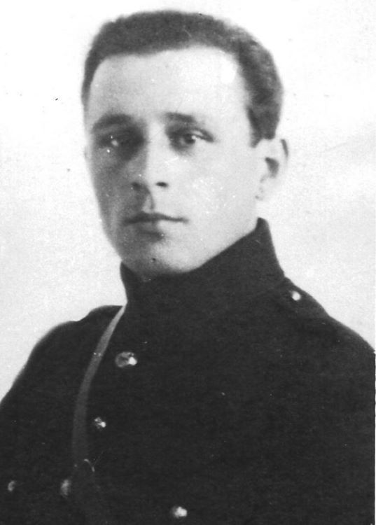 Władysław Dusiewicz na stanowisku dozorcy w więzieniu na Św. Krzyżu