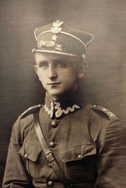 Wacław Foltyn w mundurze