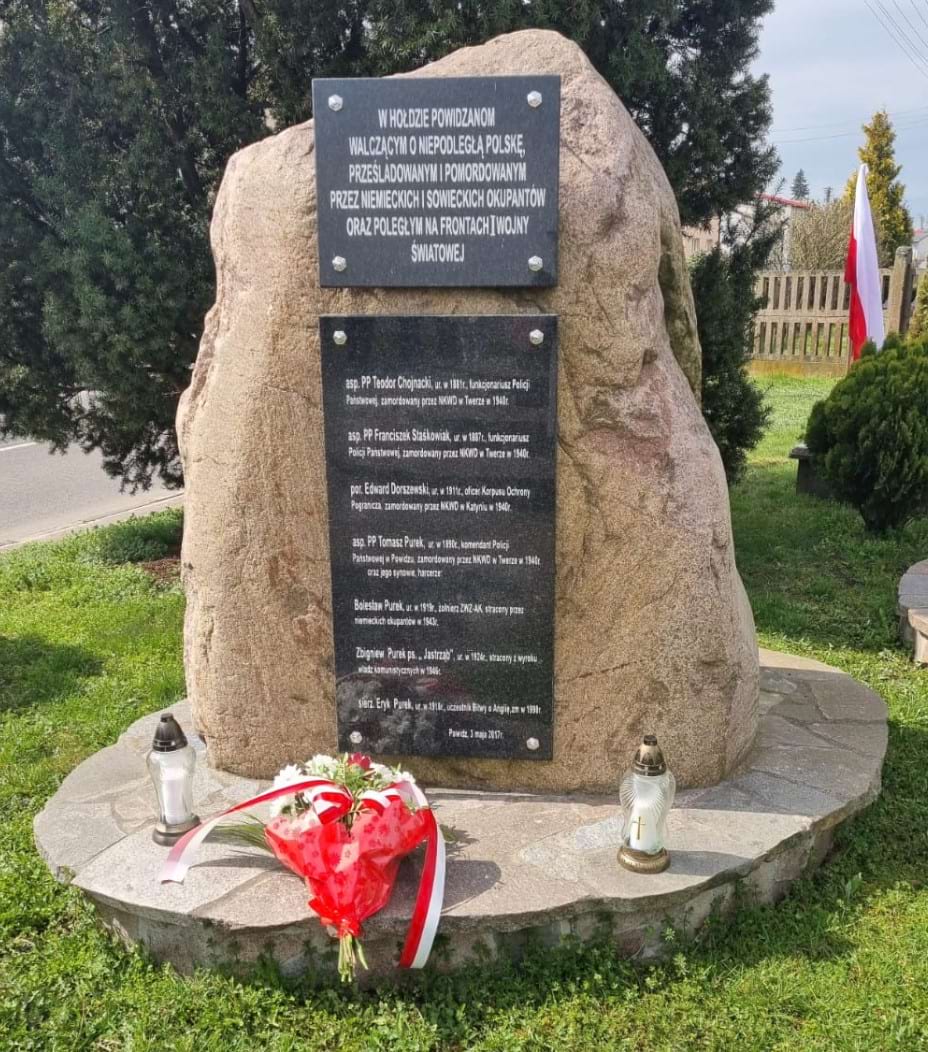 Skwer 770-lecie w Powidzu.