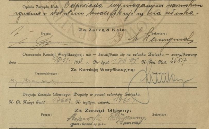 Opinia zarządu Koła Związku Powstańców Wielkopolskich - Andrzej Gola.