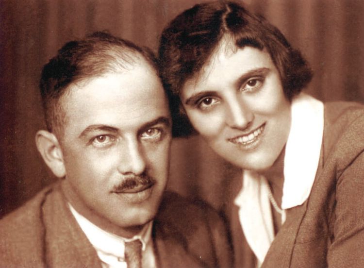 Feliks Górnicki z żoną Marią