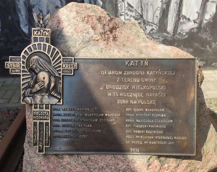 Głaz Golgota Wschodu
Katyń - Sybir - Kresy