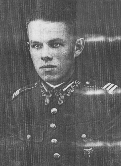 Tadeusz Czesław Hoffman w mundurze