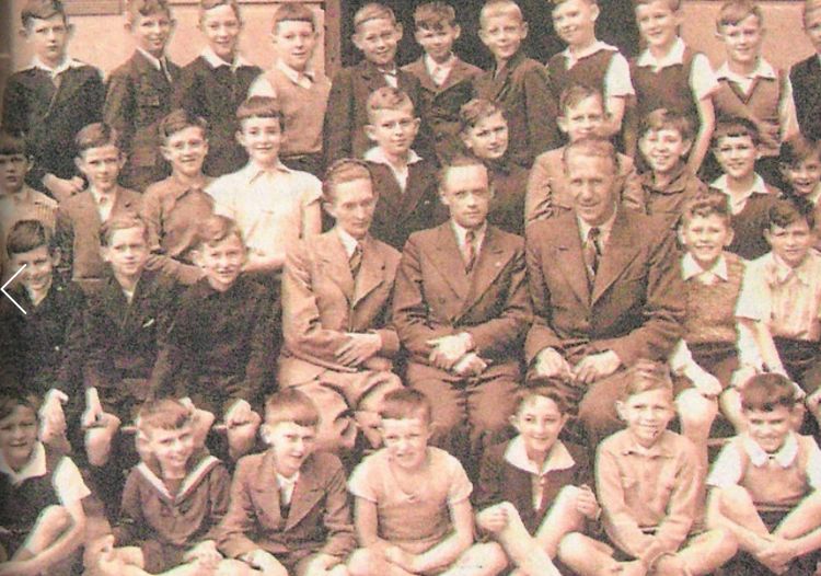 Edward Hoppe z klasą, okres międzywojenny.