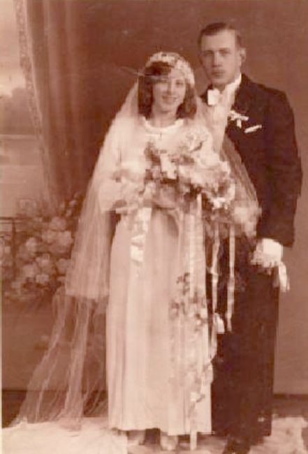 Ślub J&oacute;zefa i Leokadii.