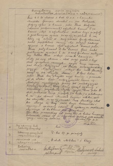 Wniosek Virtuti Militari Władysława Klucza - opis, biuro WBH.