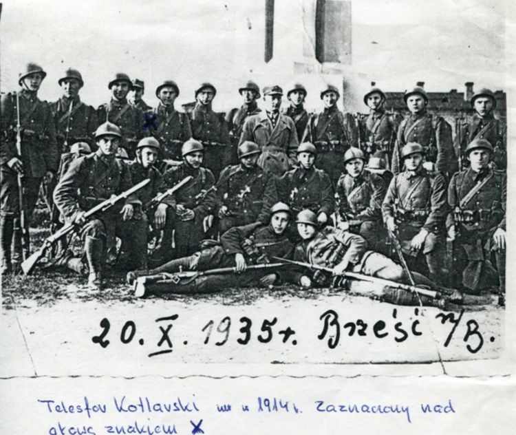 Telesfor Kotlarski w Brześciu - 20 października 1935 rok