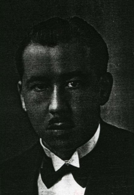 Kazimierz Koźma w ubraniu cywilnym. 