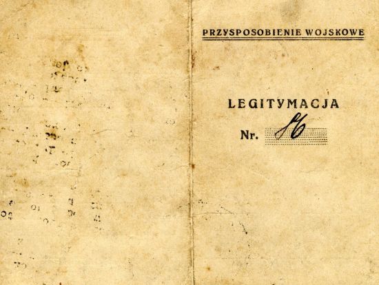 Legitymacja Ignacego Krupczyńskiego