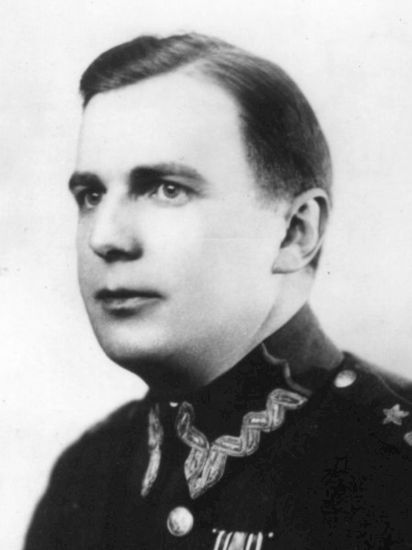 Ignacy Krupczyński w mundurze