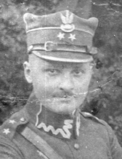 Józef Kubski w mundurze