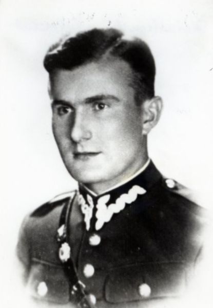 Zygmunt Kwiatkowski w mundurze.