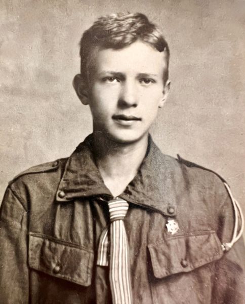 Zygmunt Martyniak w okresie szkolnym, Lublin 1920. 