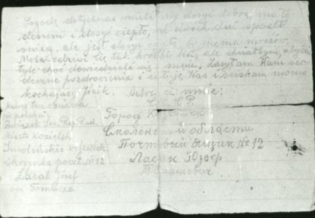 Łasak_Józef-ListKozielsk2