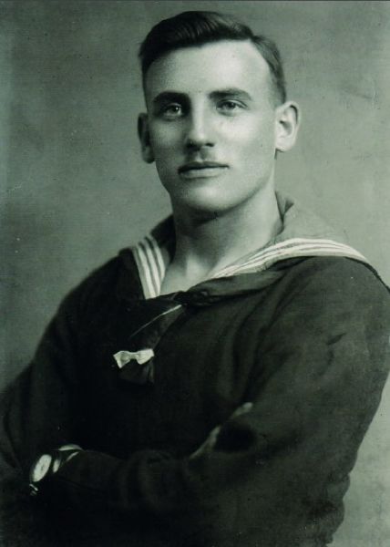 Michał Łuczak w okresie służby w marynarce 1916&ndash;1918.