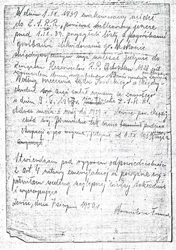 Życiorys Ignacego Nawrocika 
spisany przez żonę Franciszkę, cz. 2