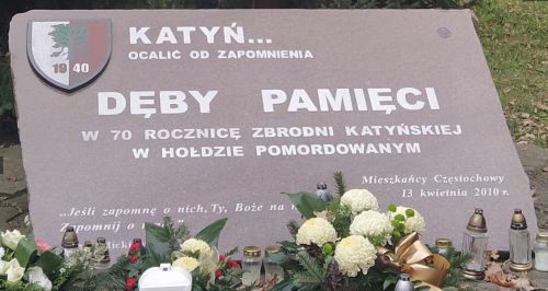 Plac katyński w Częstochowie