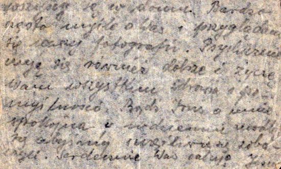 List Józefa Nowaka do rodziny _2