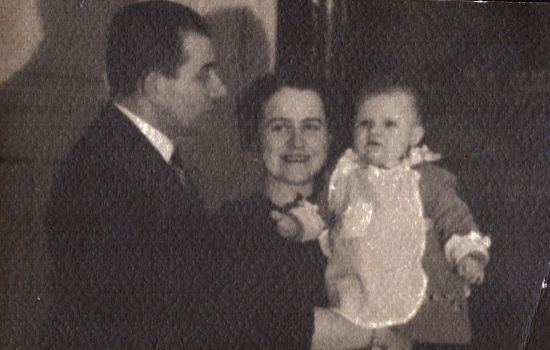 Józef i Irena Nowak z córką Alicją