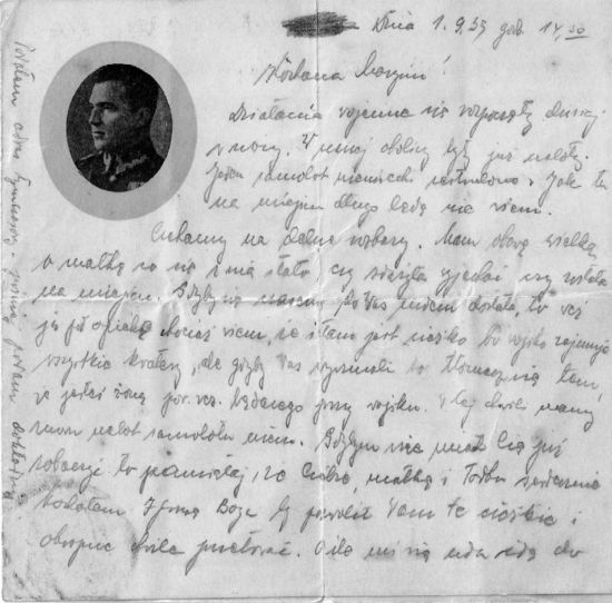 Edmund Nowakowski list 1 z 4