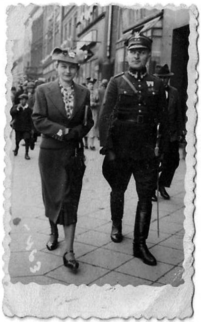 Edmund Nowakowski z żoną Marianną