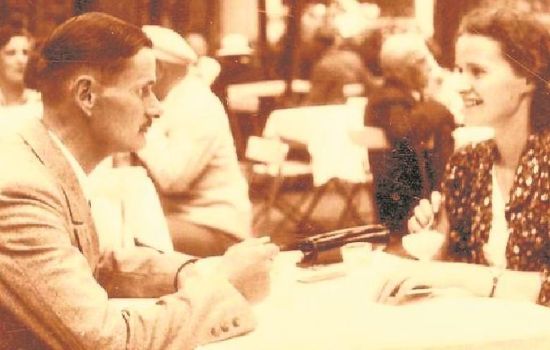 Florian Nowicki z siostrą