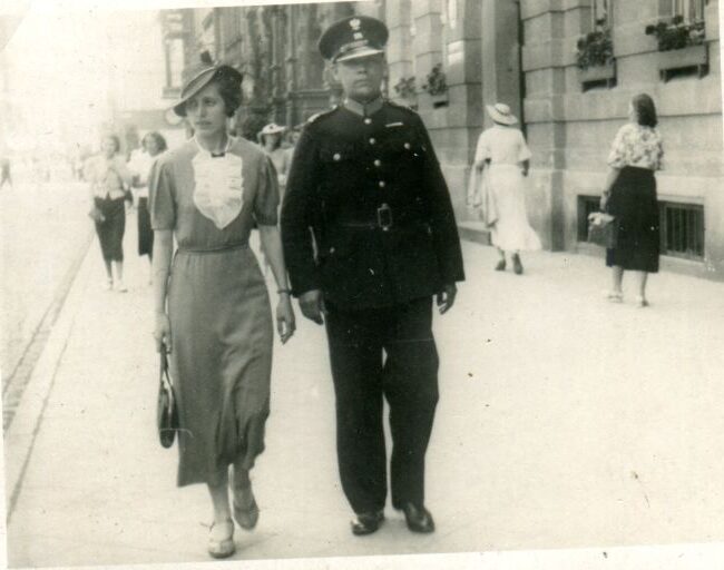 Florian Nowicki z żoną