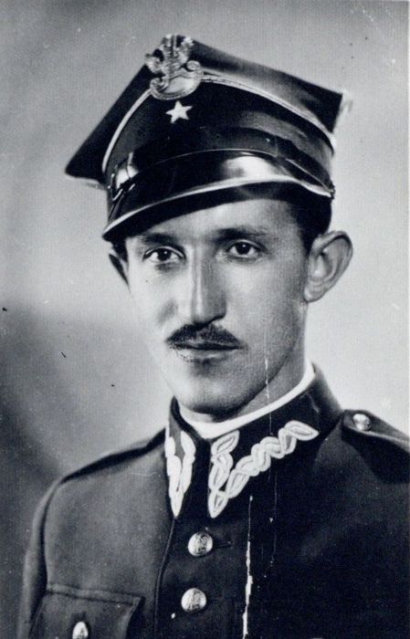 Konrad Ofierzyński w mundurze