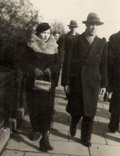 Piotr Ogiński z żoną Stanisławą