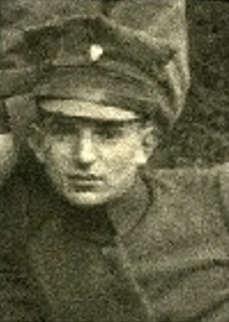 Alfons Olszewski w mundurze