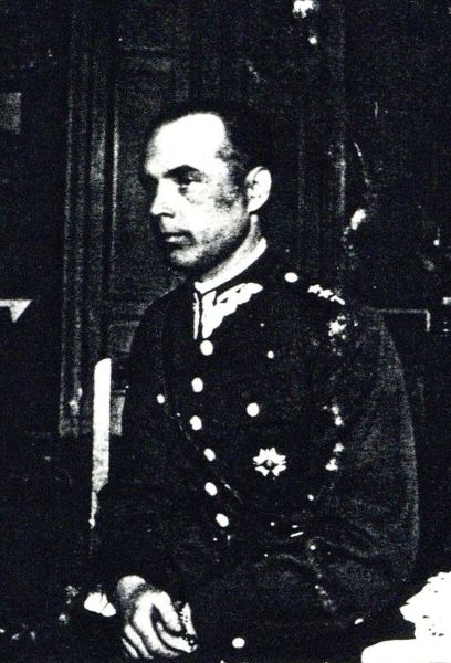Stefan Orłowski w mundurze