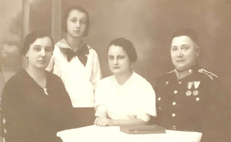 Wojciech Owczarski z rodziną.