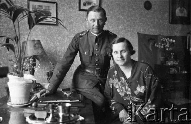 Stanisław Owsianny z żoną Janiną