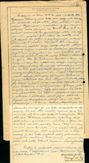 Wniosek Virtuti Militari J&oacute;zef Paszkiewicz