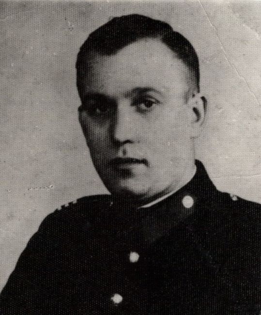 Jan Pawlak w mundurze