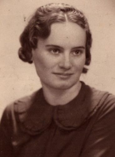 Żona J&oacute;zefa Pawłowskiego - Marta 1937 rok.