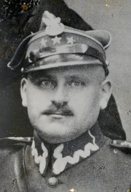 Kazimierz Piasecki w mundurze